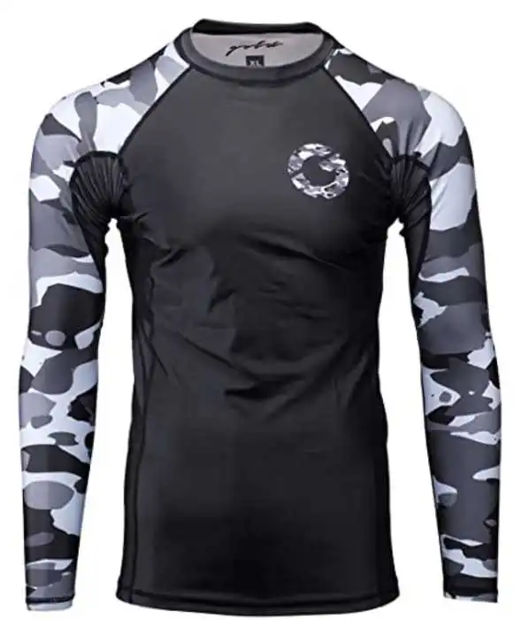 Gold BJJ Rashguard