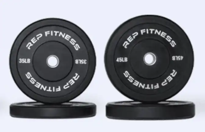 Black Bumper Plates | REP Fitness