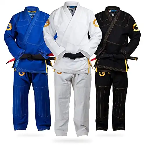 Gold BJJ Jiu Jitsu Gi