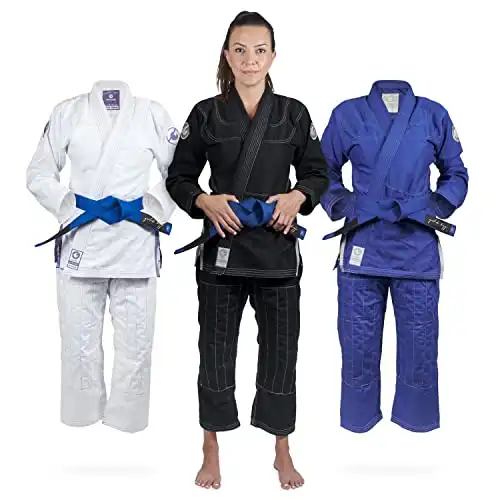 Gold BJJ Gi: Aeroweave Women's Cut